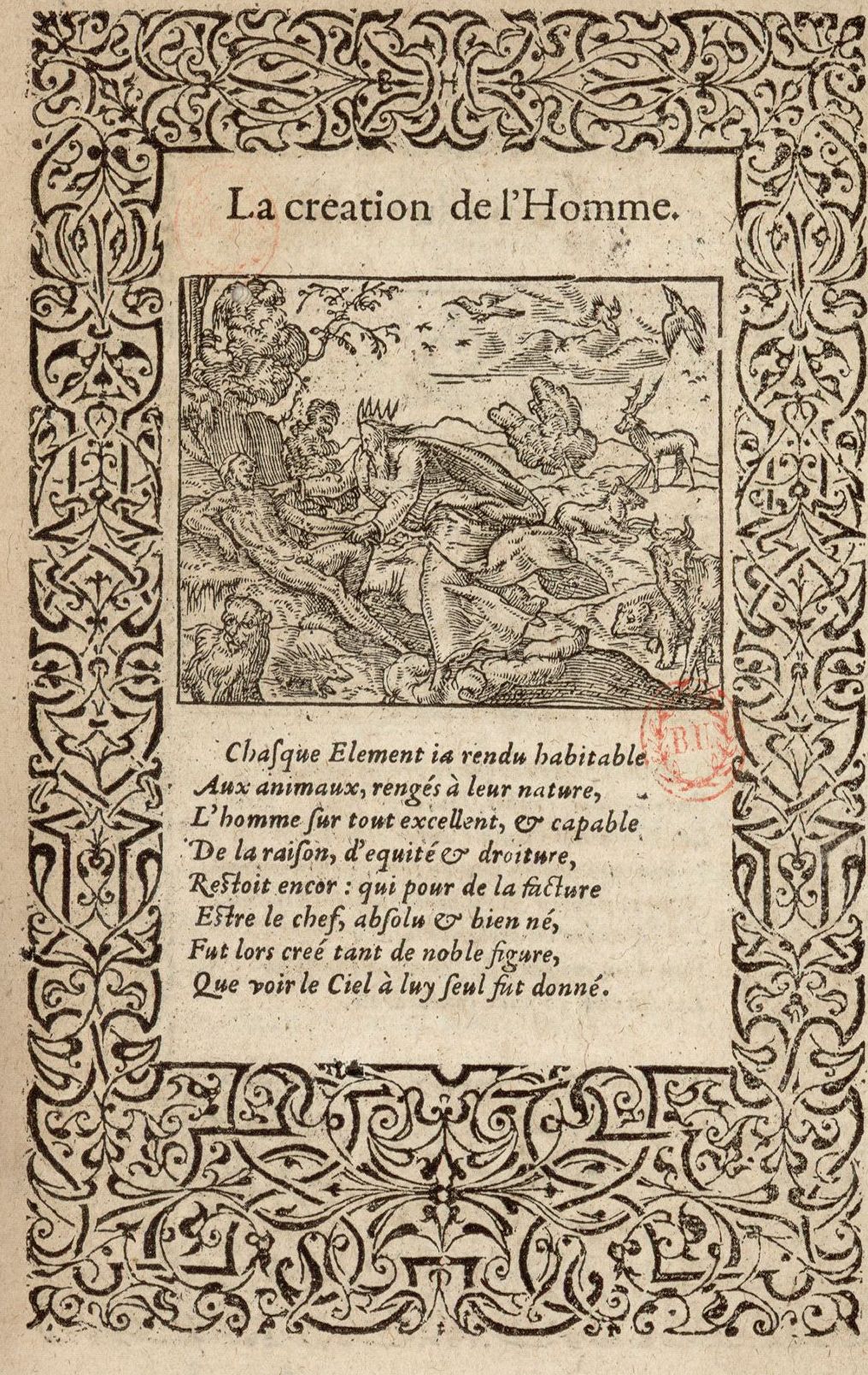 Numérisation d'un ornement