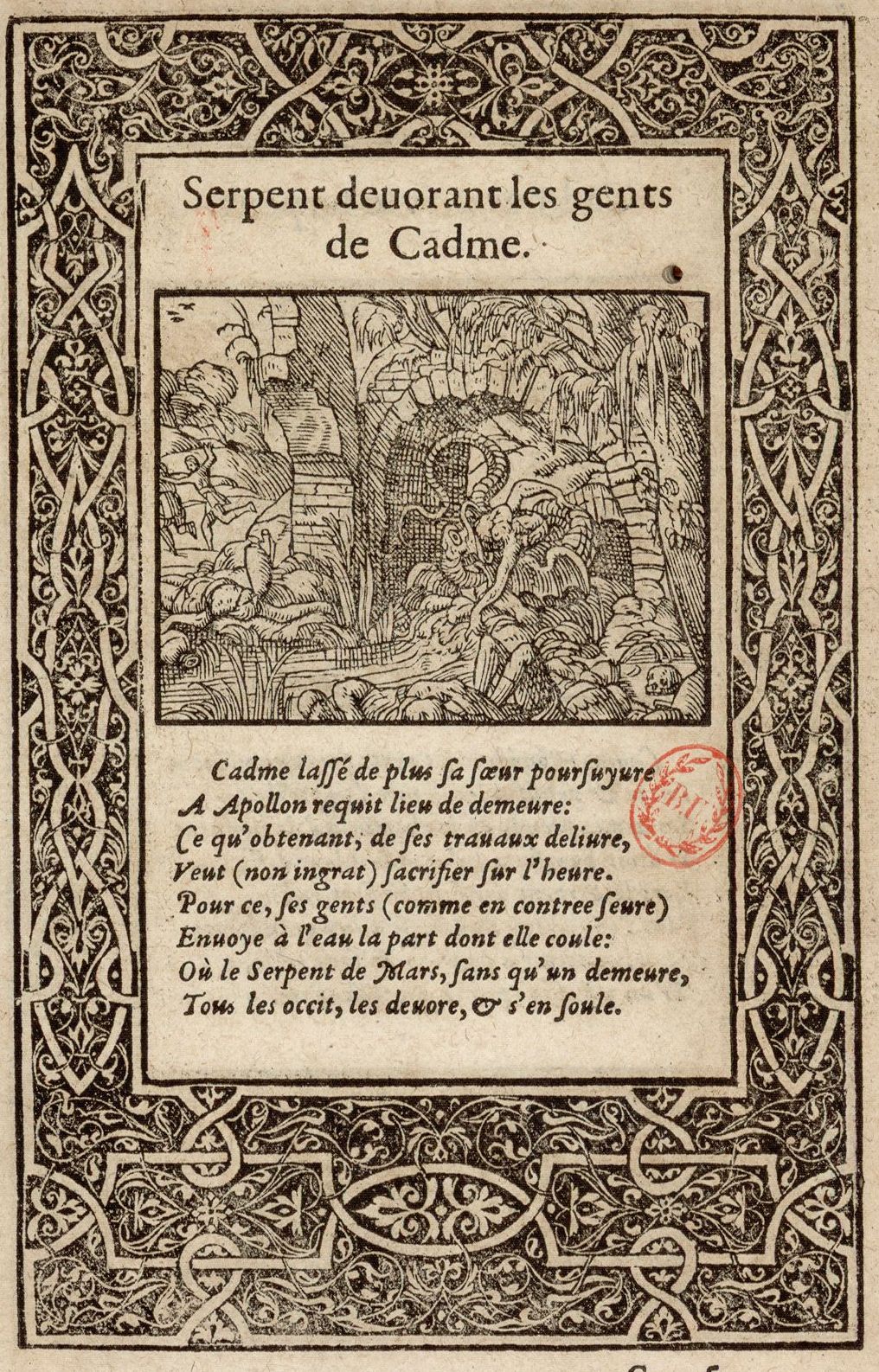 Numérisation d'un ornement