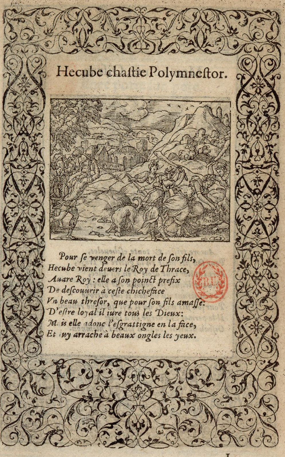 Numérisation d'un ornement