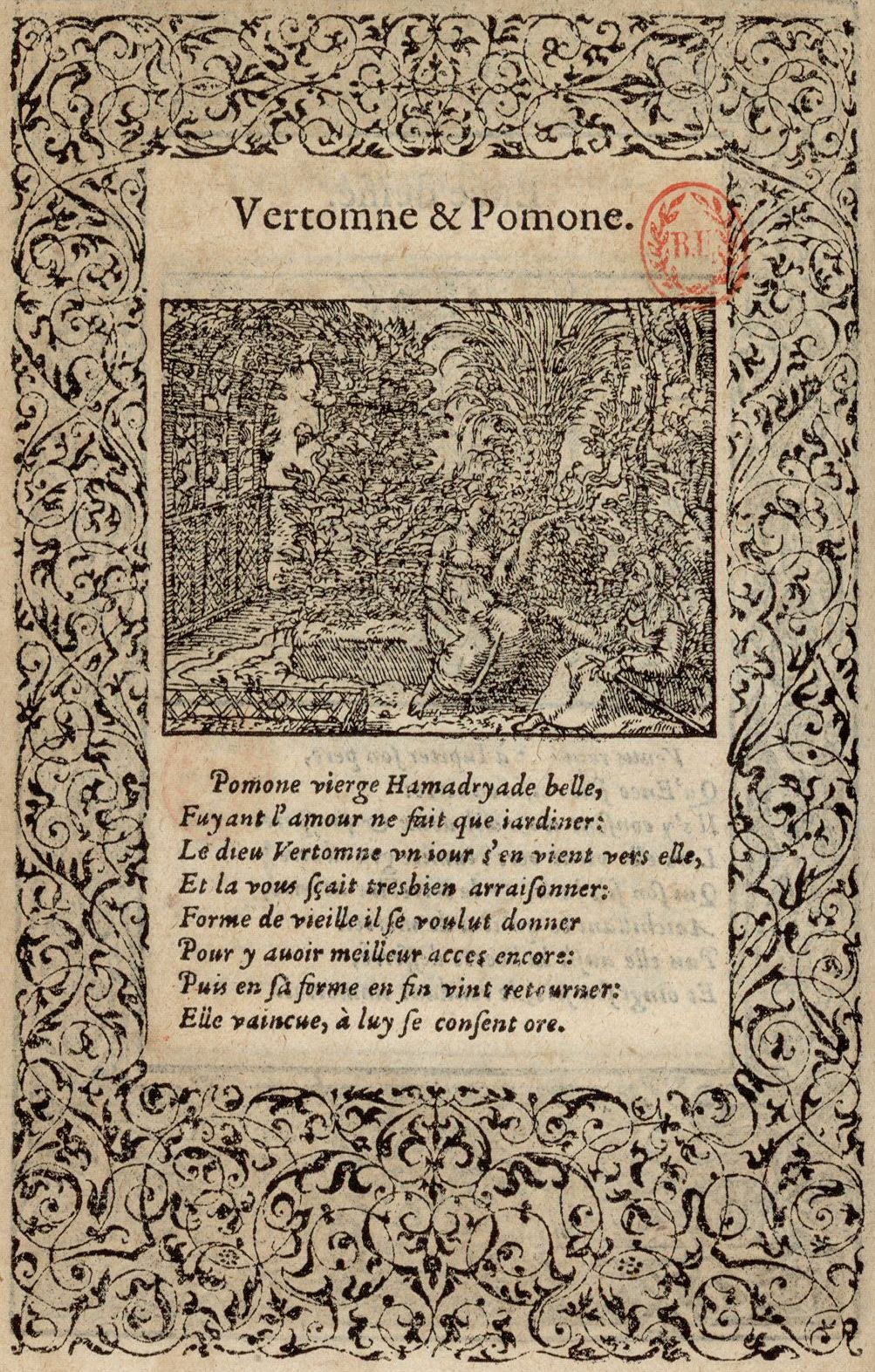 Numérisation d'un ornement